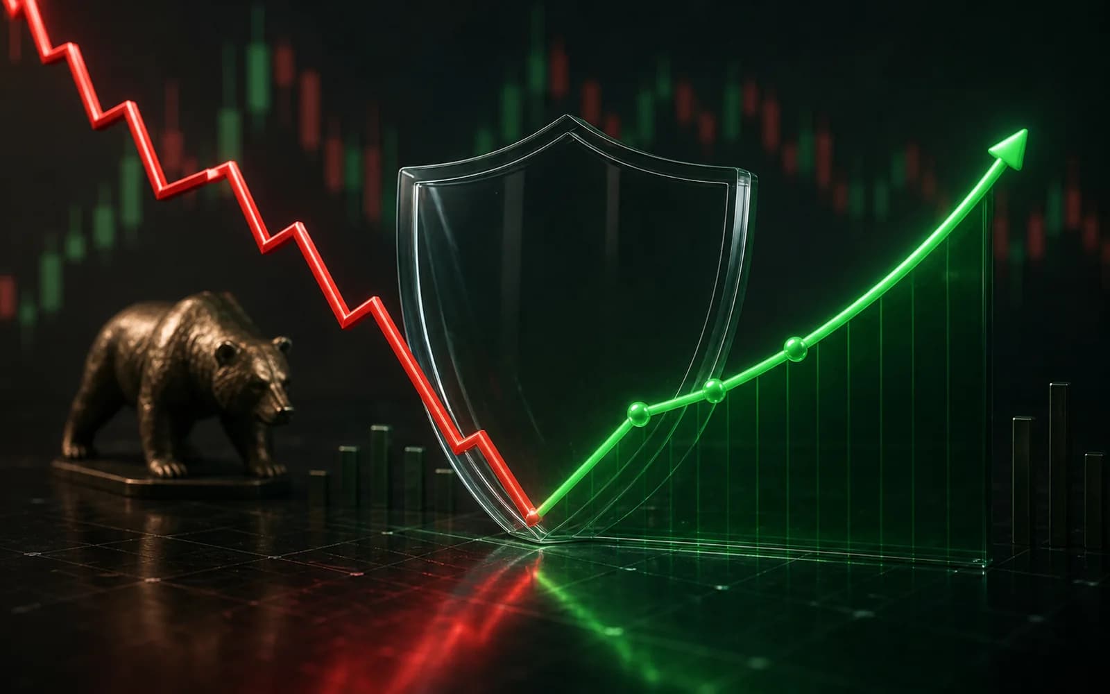 چگونه می‌توان با استفاده از معاملات اختیار در بازار نزولی سود کسب کرد؟